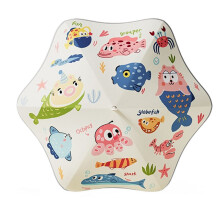 Cute Cartoon Umbrella UV Compact Umbrella with Reflective Strip Children'S Umbrella Odd Ocean