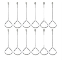 12PCS Portable Can Opener Simple Multi-Functional Metal Soda Beer Bottle Paint Bucket Jar Gripper Opening Tools