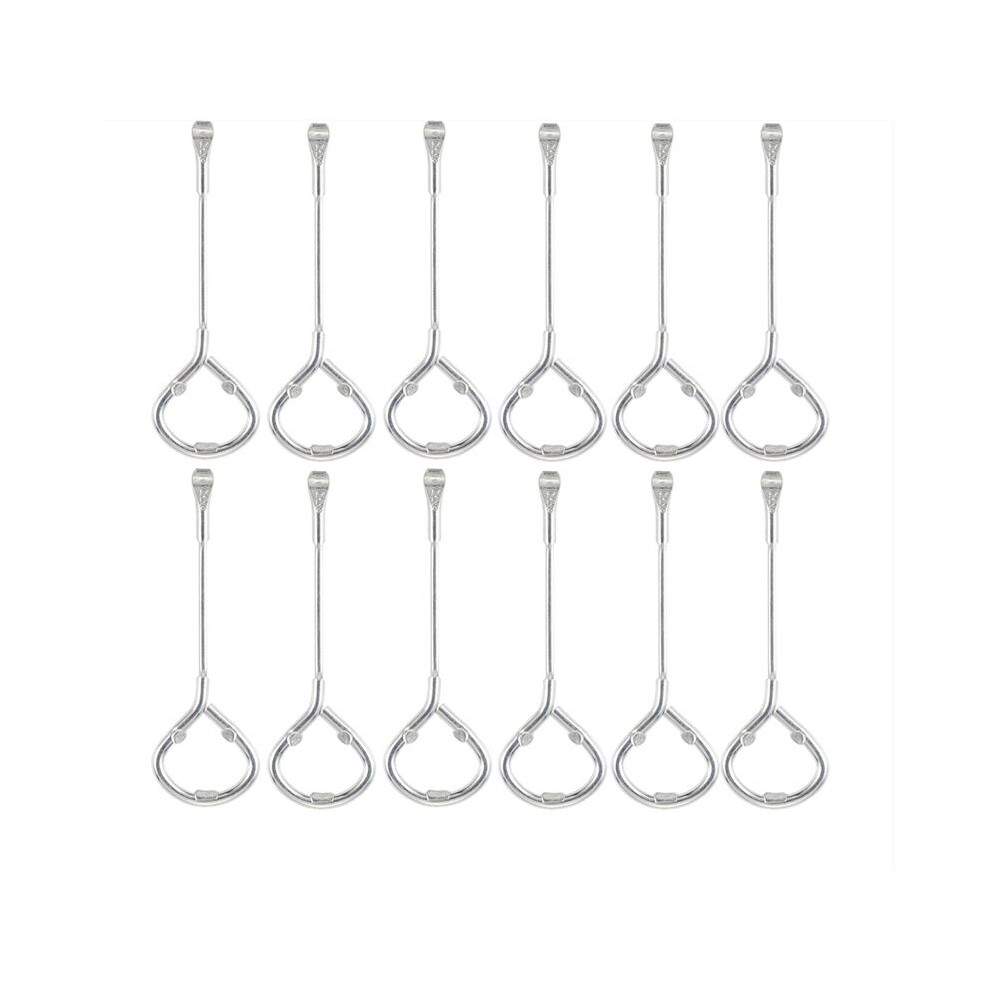 12Pcs Portable Can Opener Simple Multi-Functional Metal Soda Beer Bottle Paint Bucket Jar Gripper Opening Tools 6031817354073