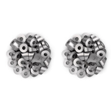 100 Pack Stainless Steel 1/4In 30 Degree Angle Beveled Washer for 1/8In to 3/16In Deck Cable Railing T316 Marine Grade
