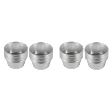 40 Pieces Individual Molds Pudding Molds Cups  Chocolate Molten Pans Non-Stick Cupcake Cake Cookie Pudding Mold