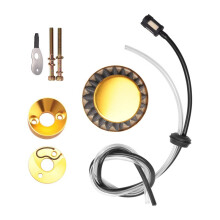 2Conjunto Kit de Tubo de Admissão de Filtro de Ar de 42 mm para 47cc 49cc Super Pocket Bike Kit de Atualização Dirt Bike ATV Quad AirFilter, D