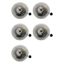 5X ETa 2824 Movement Replacement Mechanical Automatic Movement Date Display Watch Repair Tool Silver
