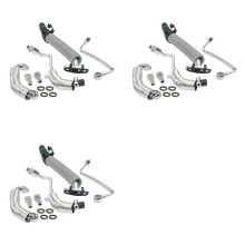 3X Turbo Oil Return Drain & Oil Feed Pipe Kit for Encore Chevy Cruze 1.4L L4, 55592600 25198546 25200947 55587854