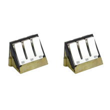 2X Conjunto de Válvula de Palheta 6F6-13610-00 para Motor Externo 40HP 2 Tempos