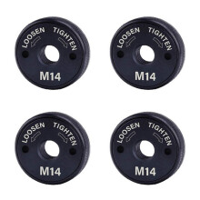 4pcs M14 Angle Grinder Locking Nut, Quick Change Clamping Plate Fastener for Fixing Cutting Discs Wheel Abrasive Disc