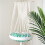 2X Cat Hammock  Swing Bed Macrame Cotton Rope Cat Hammock for Perch Wall Hanging Sleeping Window (Without Mat) 1