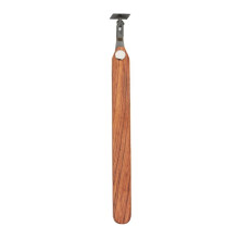 180 Rotate Tungsten Steel Repair Blank Knife Wooden Handle Clay Sculpture Molding Ceramic Carving Tool No.8