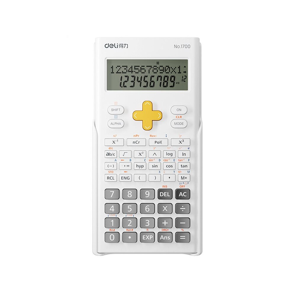 Deli 240 Functions Scientific Calculators Multifunction Function Engineering Calculators 2- 12Digit Math Calculators 6033650039896