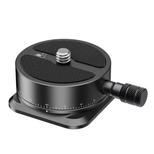 NEEWER Panoramic Quick Release Plate 360 Scaled Panning  Camera Tripod Mount Adapter for DSLR Camera Camcorder