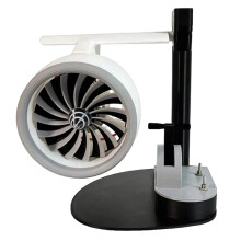 Turbofan Engine Model JetFan Toy 3D Print Jet Fan Desktop Fan with Capacity Ultrasonic Atomization Dropshipping