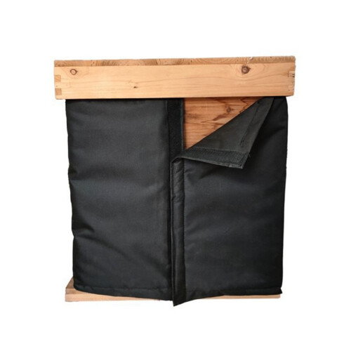 2pcs 75,2 Polegadas X 23,5 Polegadas Envoltório de Colmeia de Abelha para Inverno Quente, À Prova de Vento, Envoltório de Isolamento de Colmeia À 2