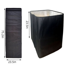 2pcs 75.2inchx23.5inch Bee Hive Wrap for Winter Warm, Waterproof Beehive Insulation Wrap, Beehive Warmth Cover