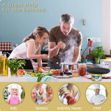 2X Electric Can Opener, Automatic Safety Can Opener with One Contact, Restaurant Battery Operated Handheld Can Openers
