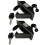 4PCS Compression  Lock Trigger  Lock Zinc Alloy Adjustable Lever Hand Operated Compression  Flush Black 2