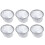 6X Teapot Diameter 80mm Metal Mesh Tea Leaf Spices Strainer Basket 1