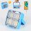 2X Rechargeable Solar LED Spotlight - USB Outdoor Floodlight, Powerful Projector Construction Lamp 3
