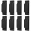 32PCS Shipping Container Air Vent Kit Heavy Duty Shipping Container Accessories Flow Ventilation Kit Black 4