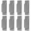 24PCS Shipping Container Air Vent Kit Heavy Duty Shipping Container Accessories Flow Ventilation Kit Gray 4