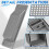 24PCS Shipping Container Air Vent Kit Heavy Duty Shipping Container Accessories Flow Ventilation Kit Gray 5