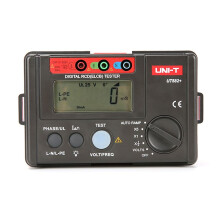 -T UT582+ Testador RCD Digital ELCB Medidor de Disjuntor de Vazamento AUTO RAMP Medição de Tensão e Corrente Alarme de Operação Incorreta
