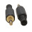 kenable 3.5mm Mono Jack Plug End Gold Solder Yourself [2 Pack] 3