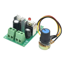PWM Motor Speed Controller 12V-36V 3A Adjustable Voltage Regulator Module for Various Motors