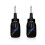 Wireless Microphone Pickup Instruments Microphone,Violin,Saxophone Microphone,U-Band Wireless Receiver Transmitter Black 1