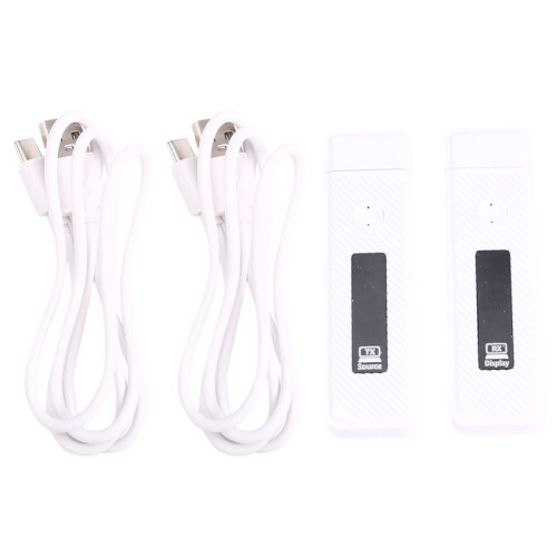 60m Wireless Transmission Video Transmitter and Receiver -Compatible Extender Display Adapter Cable Screen