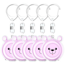Female Self Defense Alarm Type-C Rechargeable Wolf-Proof Safety Siren Alarm Portable Keychain for Elderly Children