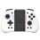 LinYuvo Wireless Gamepad for   Replacement with Colorful Lights Six-Axis Gyro Back Button Wake- Feature White 1