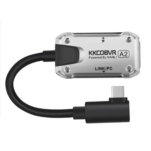 KKCOBVR A2 VR Converter for Quest 1/Quest 2 /Quest Pro and  4 VR Connectivity PC Game Data Transfer Adapter