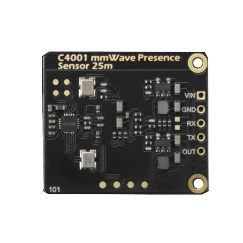 Mmwave C4001 24Ghz Human Presence Distance Velocity Detection Sensor 25 Meters Uart For Real- Monitoring Tracking 6032281073743