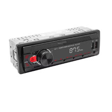 Universal Multimedia Player for Car, 1 Din MP3 Car Radio, Audio Stereo, , Automotive, Colorful Buttons, 1 Din
