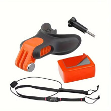 Mouth Mount Surfing Skating Boating Bite Mouth Teeth Braces Holder Mount Kit for 13 Ace Pro Action Camera