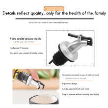 Olive Oil Leakproof Spouts Wine Dispenser Pourer Kitchen Tools Bottle Sealing Nozzle for Cocktails, Parties 10 Pieces