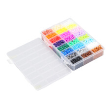 5mm Fuse Beads Kit 6300pcs 24 Colors DIY Melting Beads for Kids