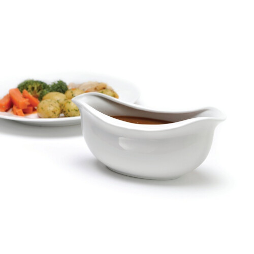 High Quality Ceramic Porcelain Gravy Sauce Boat