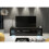 TV Unit Nova 200cm - Black with Gloss Doors and LED Lights 5