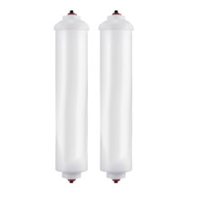 DA29-10105J Inline Water Filter Refrigerator Filter Element Coconut Shell Activated Carbon Rod Filter Element 2 Pcs