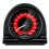 Car Music Rhythm Light Pointer Rhythm Light Wind Vent Decorative Light USB 5V Plug and  Red 1