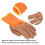 Waterproof Thermal Work Gloves, Nylon Insulation, 5 Pairs 4