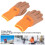 Waterproof Thermal Work Gloves, Nylon Insulation, 5 Pairs 3