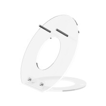 Anti-Slip Speaker Stand for  Boomerang Neckband Speaker Acrylic Desktop Holder Base Bracket Transparent