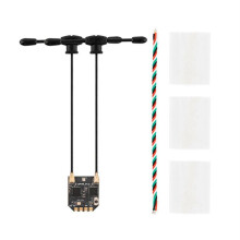 RP4TD-M ExpressLRS Receiver 2.4GHz True Diversity Receiver Dual Antenna Remote Control Navigation Receiver