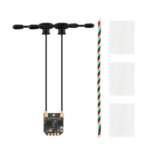 RP4TD-M ExpressLRS Receiver 2.4GHz  True Diversity Receiver Dual Antenna Remote Control Navigation Receiver