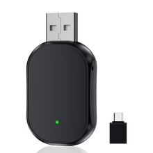 Adattatore Wireless per Auto Android Carplay USB Type C 2 In 1 Adattatore Wireless per Auto Converti Android Auto Cablato In Wireless