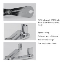 Scissor Fuel Disconnect Tool, 3/4 5/8 1/2 3/8 and 5/16 Inch Fuel Filter Tool Fuel Filter Removal Tool