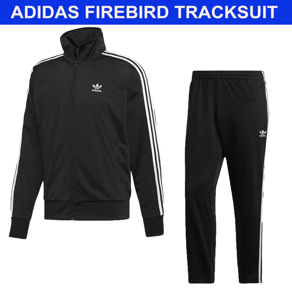 Adidas (M, ) Firebird Tracksuit Black