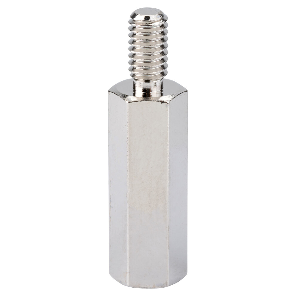 R-Tech 524385 Hex Threaded M-F Spacer Brass 7Mm A/F M4 20Mm - Pack Of 25 5053556004195